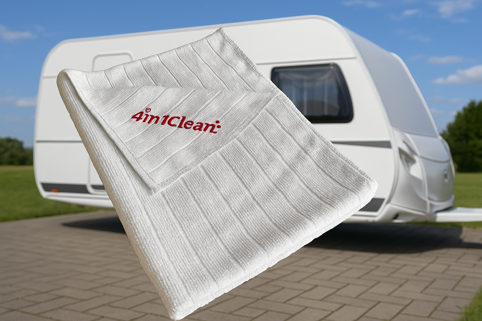 Glanz & Sauberkeit für unterwegs: Das neue 4in1clean Reinigungssystem mit Spezialtuch Glanz & Sauberkeit für unterwegs: Das neue 4in1clean Reinigungssystem mit Spezialtuch