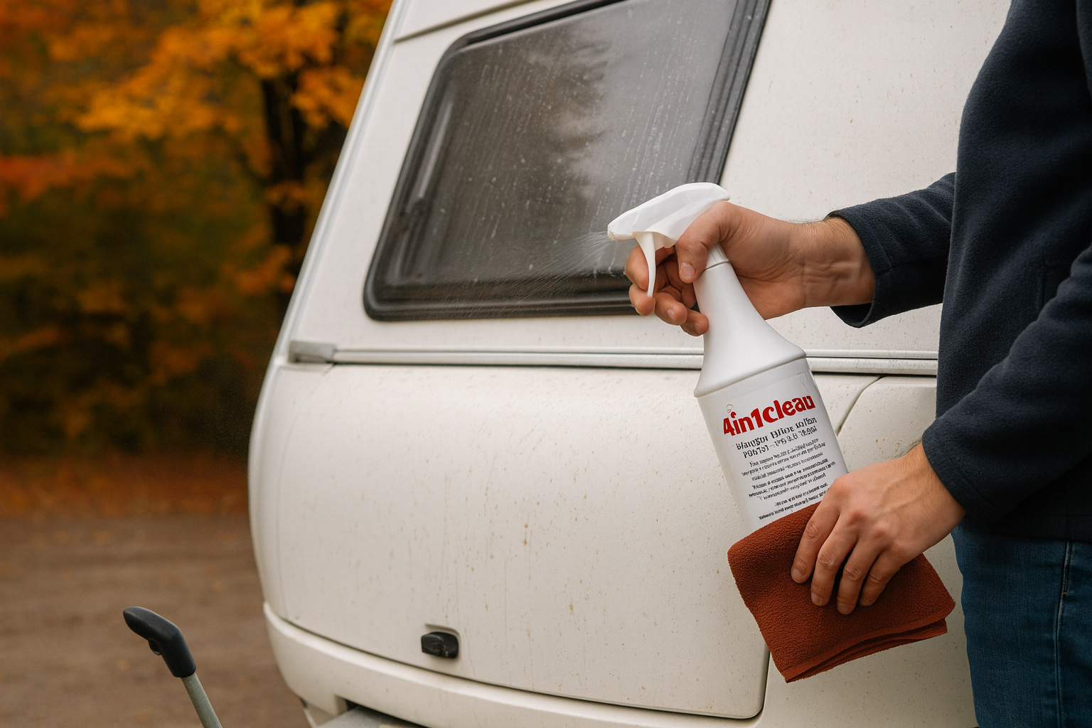 Herbstzeit ist Pflegezeit – so bereitest du deinen Wohnwagen außen perfekt auf die Winterpause vor